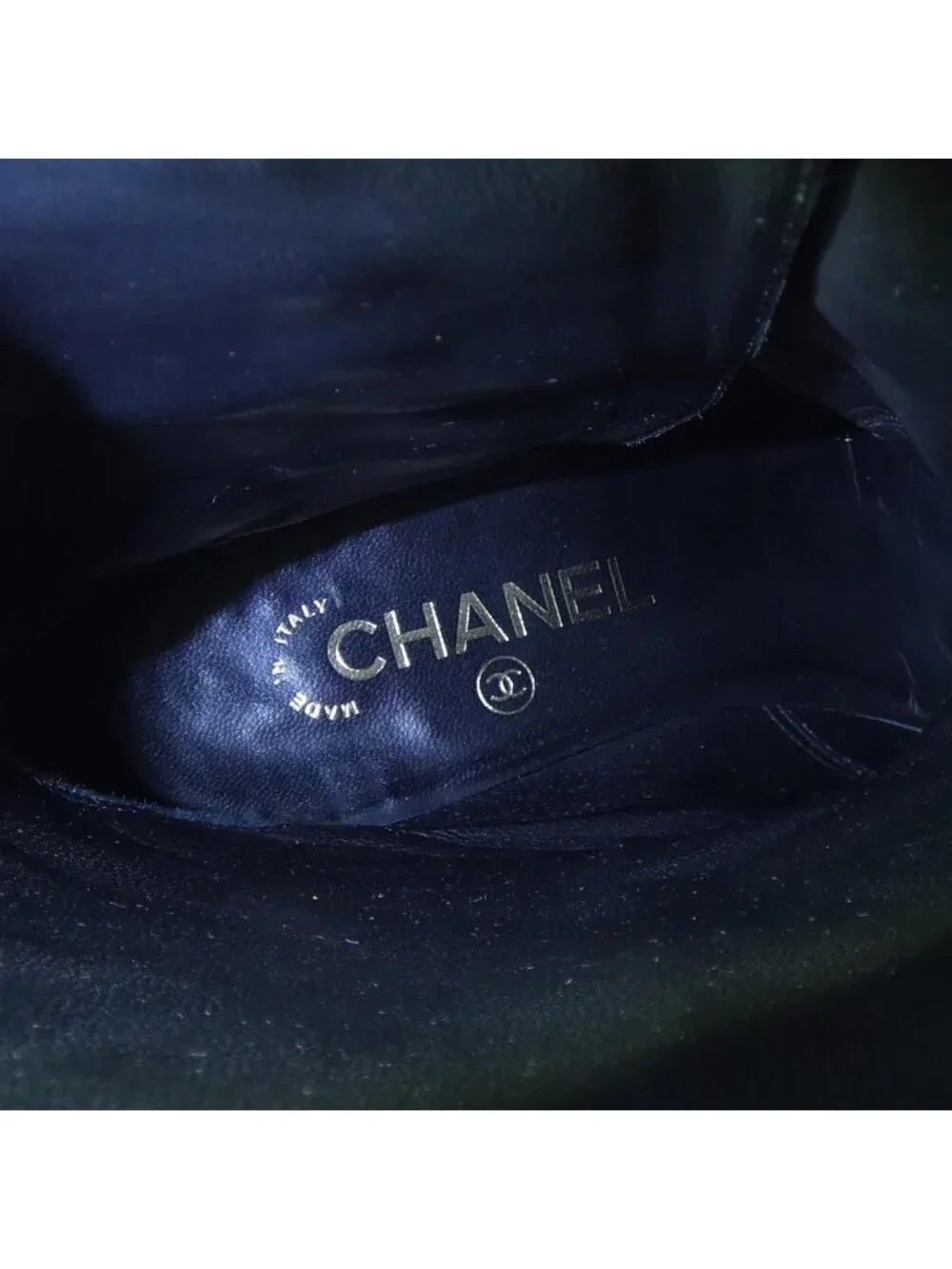 Chanel High Boots Black